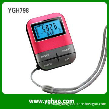 Rechargeable USB Pedometer with Backlight ( YGH798) New item
